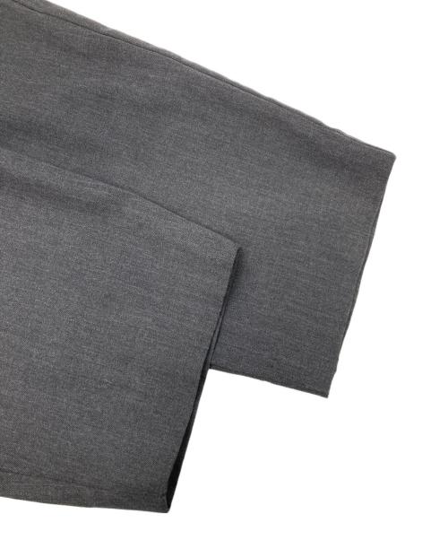 CABAN（キャバン）CABaN (キャバン) タック ウール テーパード イージー パンツ グレー サイズ:XSの古着・服飾アイテム