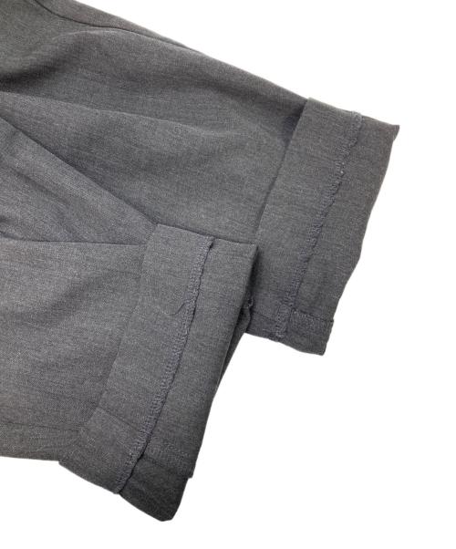 CABAN（キャバン）CABaN (キャバン) タック ウール テーパード イージー パンツ グレー サイズ:XSの古着・服飾アイテム