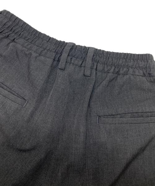 CABAN（キャバン）CABaN (キャバン) タック ウール テーパード イージー パンツ グレー サイズ:XSの古着・服飾アイテム