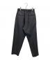 CABaN (キャバン) タック ウール テーパード イージー パンツ グレー サイズ:XS：7000円