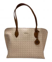 FURLA（フルラ）の古着「VITTORIAトートバッグ」｜ベージュ