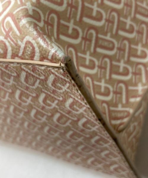 FURLA（フルラ）FURLA (フルラ) VITTORIAトートバッグ ベージュの古着・服飾アイテム