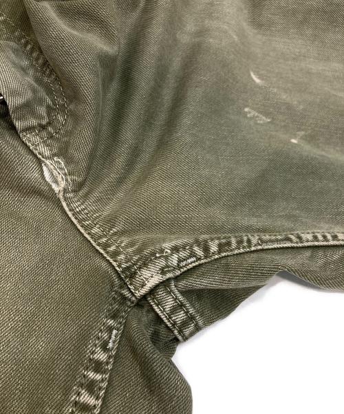 polar BIGBOY（ポーラー ビッグボーイ）polar BIGBOY (ポーラー ビッグボーイ) デニムペインターパンツ グリーン サイズ:Sの古着・服飾アイテム