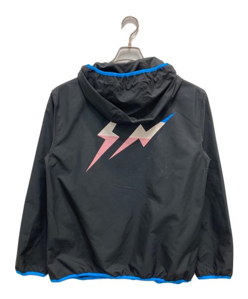 FRAGMENT DESIGN（フラグメントデザイン）FRAGMENT DESIGN (フラグメントデザイン) pokemon (ポケモン) THUNDERBOLT PROJECT Jacket ブラック サイズ:Mの古着・服飾アイテム