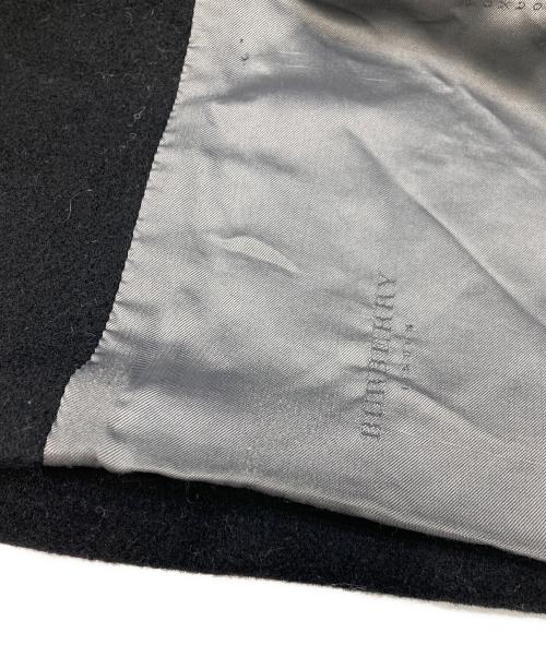 BURBERRY LONDON（バーバリーロンドン）BURBERRY LONDON (バーバリーロンドン) ウールステンカラーコート ブラック サイズ:50の古着・服飾アイテム