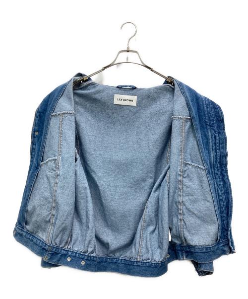 Lily Brown（リリーブラウン）Lily Brown (リリーブラウン) デニムジャケット インディゴ サイズ:FREE 未使用品の古着・服飾アイテム