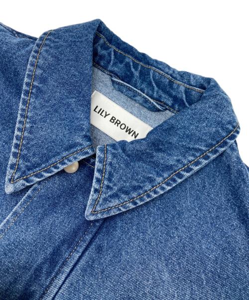 Lily Brown（リリーブラウン）Lily Brown (リリーブラウン) デニムジャケット インディゴ サイズ:FREE 未使用品の古着・服飾アイテム