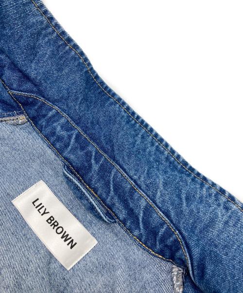 Lily Brown（リリーブラウン）Lily Brown (リリーブラウン) デニムジャケット インディゴ サイズ:FREE 未使用品の古着・服飾アイテム