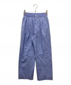 UNITED ARROWSユナイテッドアローズ）の古着「ストライプパンツ」｜ブルー