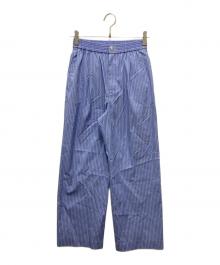 UNITED ARROWS（ユナイテッドアローズ）の古着「ストライプパンツ」｜ブルー