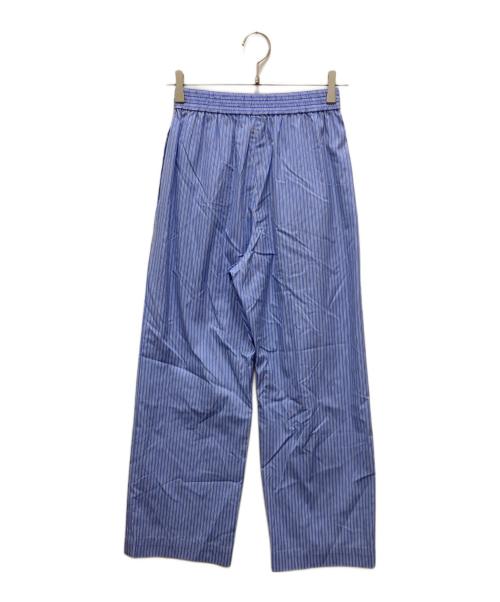 UNITED ARROWS（ユナイテッドアローズ）UNITED ARROWS (ユナイテッドアローズ) ストライプパンツ ブルー サイズ:34 未使用品の古着・服飾アイテム