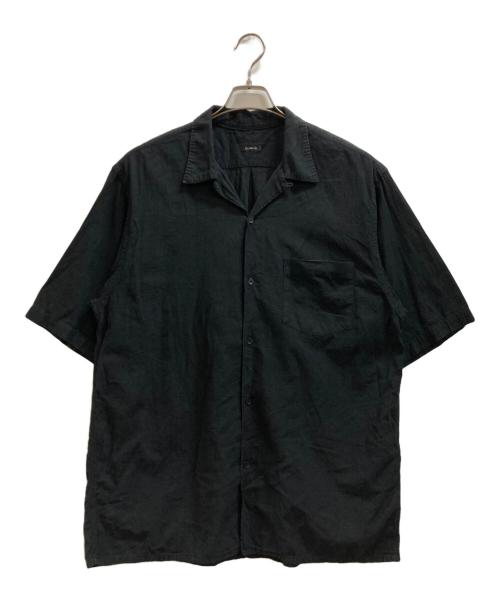 COMOLI（コモリ）COMOLI (コモリ) ベタシャン オープンカラーシャツ ブラック サイズ:4の古着・服飾アイテム