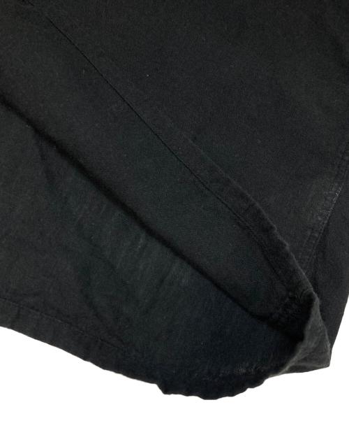 COMOLI（コモリ）COMOLI (コモリ) ベタシャン オープンカラーシャツ ブラック サイズ:4の古着・服飾アイテム
