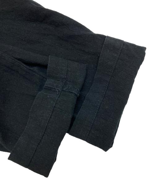 nest Robe（ネストローブ）nest Robe (ネストローブ) UpcycleLino 近江晒 サイドギャザー ブラック サイズ:FREEの古着・服飾アイテム