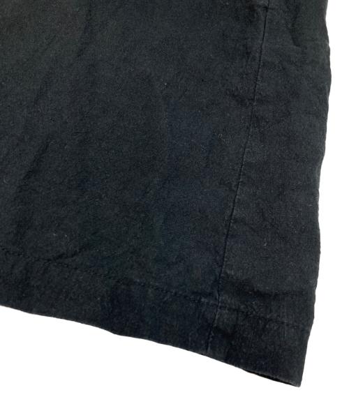 nest Robe（ネストローブ）nest Robe (ネストローブ) UpcycleLino 近江晒 サイドギャザー ブラック サイズ:FREEの古着・服飾アイテム