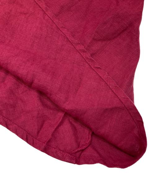 nest Robe（ネストローブ）nest Robe (ネストローブ) リネンシャツ レッド サイズ:FREEの古着・服飾アイテム