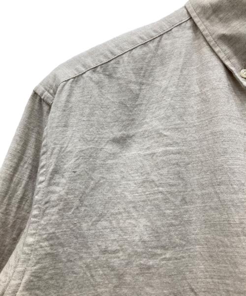 nestrobe confect（ネストローブ コンフェクト）nestrobe confect (ネストローブ コンフェクト) ボタンダウンシャツ ベージュ サイズ:3の古着・服飾アイテム