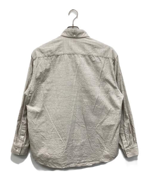 nestrobe confect（ネストローブ コンフェクト）nestrobe confect (ネストローブ コンフェクト) ボタンダウンシャツ ベージュ サイズ:3の古着・服飾アイテム