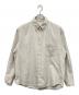 nestrobe confect（ネストローブ コンフェクト）の古着「ボタンダウンシャツ」｜ベージュ