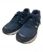 NEW BALANCEニューバランス）の古着「M990NV5」｜ネイビー