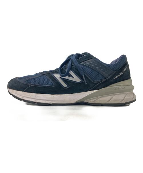 NEW BALANCE（ニューバランス）NEW BALANCE (ニューバランス) M990NV5 ネイビー サイズ:27.5の古着・服飾アイテム