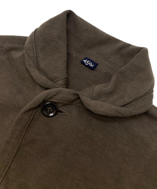 45R（フォーティファイブ・アール）45R (フォーティファイブ・アール) でこぼこ天竺の908チロリアンカーディガン ブラウン サイズ:不明（実寸参照）の古着・服飾アイテム