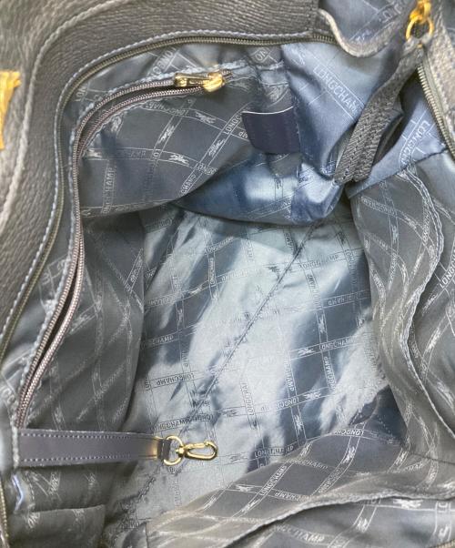 LONGCHAMP（ロンシャン）LONGCHAMP (ロンシャン) トートバッグ ネイビーの古着・服飾アイテム