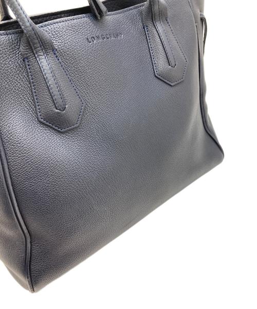 LONGCHAMP（ロンシャン）LONGCHAMP (ロンシャン) トートバッグ ネイビーの古着・服飾アイテム