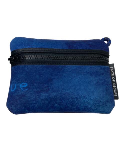 STATE OF ESCAPE（ステイトオブエスケープ）STATE OF ESCAPE (ステイトオブエスケープ) nigel scott トートバッグ ネイビーの古着・服飾アイテム