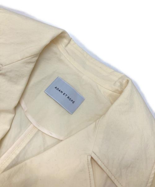 Adam et Rope（アダム エ ロペ）Adam et Rope (アダム エ ロペ) ファンクショントレンチコート イエロー サイズ:38の古着・服飾アイテム