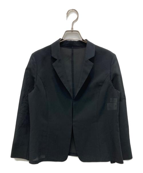 SCAPA（スキャパ）SCAPA (スキャパ) シアージャケット ブラック サイズ:38の古着・服飾アイテム