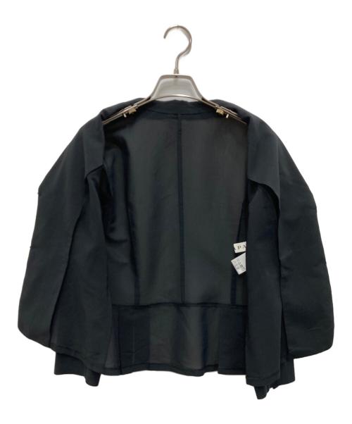 SCAPA（スキャパ）SCAPA (スキャパ) シアージャケット ブラック サイズ:38の古着・服飾アイテム