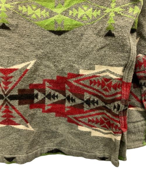 POLO RALPH LAUREN（ポロ・ラルフローレン）POLO RALPH LAUREN (ポロ・ラルフローレン) ネイティブ柄シャツジャケット ベージュ サイズ:XXLの古着・服飾アイテム