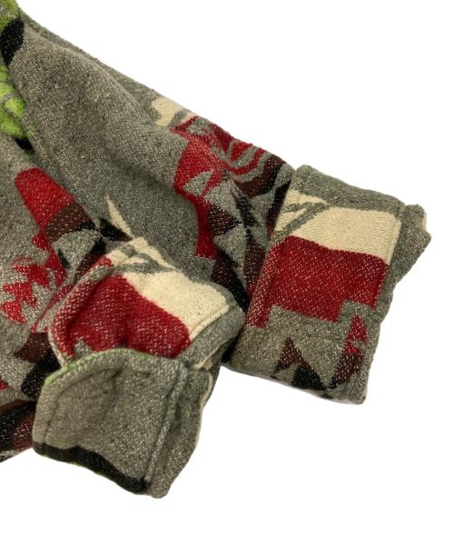 POLO RALPH LAUREN（ポロ・ラルフローレン）POLO RALPH LAUREN (ポロ・ラルフローレン) ネイティブ柄シャツジャケット ベージュ サイズ:XXLの古着・服飾アイテム