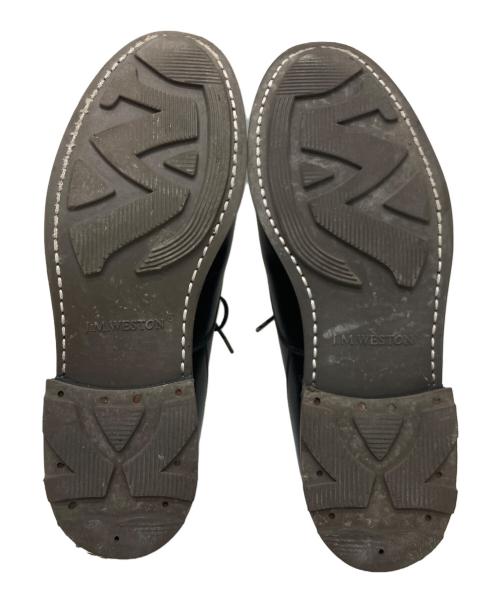 J.M.WESTON（ジェイエムウエストン）J.M.WESTON (ジェイエムウエストン) Uチップダービーシューズ ブラック サイズ:6/Eの古着・服飾アイテム