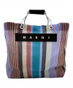 MARNIマルニ）の古着「フラワーカフェトートバッグ」｜マルチカラー
