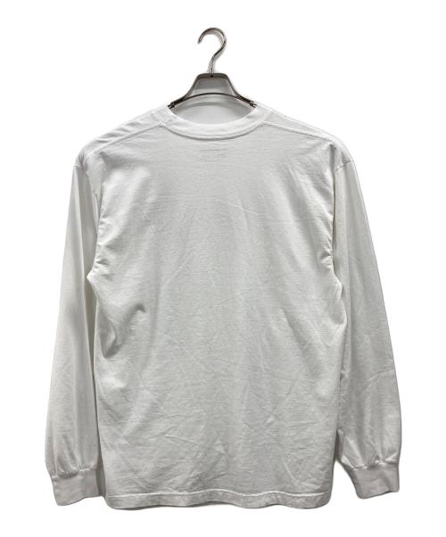 the almada club（ザアラメダクラブ）the almada club (ザアラメダクラブ) apartment (アパートメント) ロングスリーブカットソー ホワイト サイズ:Lの古着・服飾アイテム