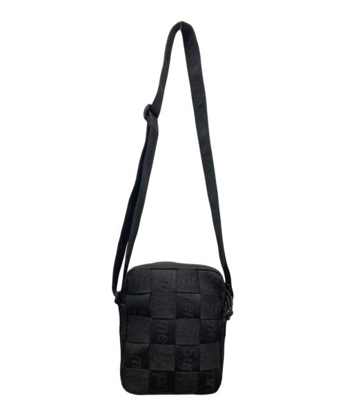SUPREME（シュプリーム）SUPREME (シュプリーム) woven shoulder bag ブラックの古着・服飾アイテム
