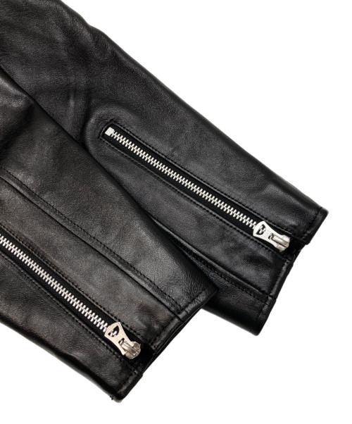 Schott（ショット）Schott (ショット) DOUBLE BREST RIDERS ブラック サイズ:Lの古着・服飾アイテム