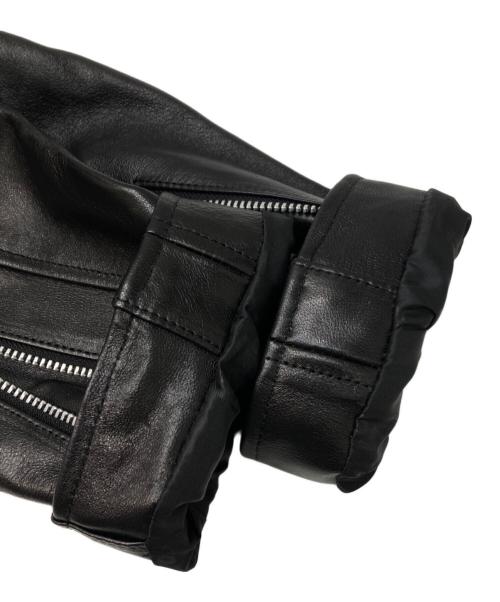 Schott（ショット）Schott (ショット) DOUBLE BREST RIDERS ブラック サイズ:Lの古着・服飾アイテム