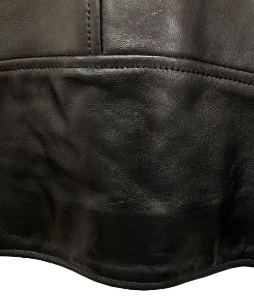 Schott（ショット）Schott (ショット) DOUBLE BREST RIDERS ブラック サイズ:Lの古着・服飾アイテム