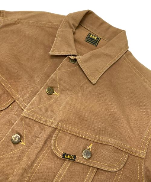 LEE（リー）LEE (リー) 220 トラッカーダックジャケット ブラウン サイズ:不明（実寸参照）の古着・服飾アイテム