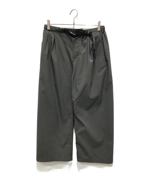 GRAMICCI（グラミチ）GRAMICCI (グラミチ) 〈別注〉2タックシームレスパンツ オリーブ サイズ:XLの古着・服飾アイテム