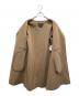 WEEKEND Max Mara (ウィークエンド マックスマーラ) ノーカラーウールコート ベージュ サイズ:38：18000円