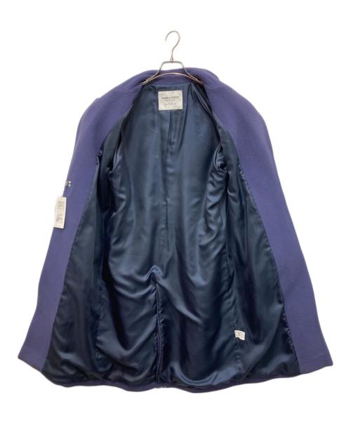 green label relaxing（グリーンレーベルリラクシング）green label relaxing (グリーンレーベルリラクシング) FFC ロング チェスター コート パープル サイズ:36 未使用品の古着・服飾アイテム