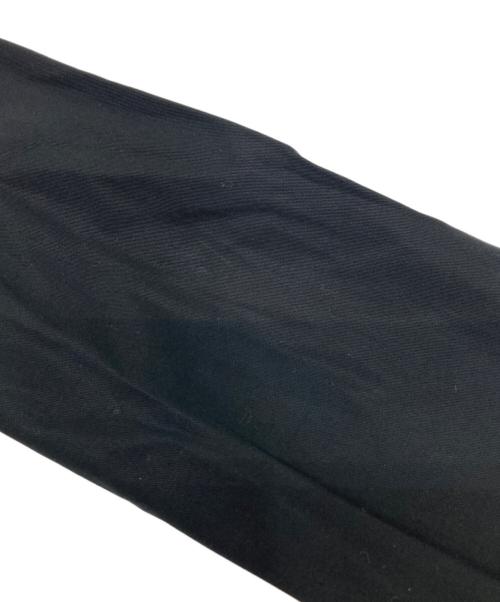 YOKO CHAN（ヨーコチャン）YOKO CHAN (ヨーコチャン) 裾フリル7分袖ワンピース ブラック サイズ:38の古着・服飾アイテム