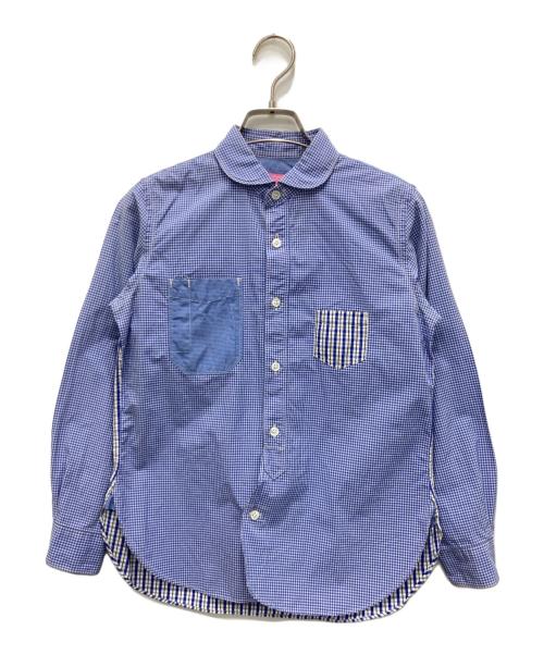 JUNYA WATANABE MAN PINK（ジュンヤワタナベマン ピンク）JUNYA WATANABE MAN PINK (ジュンヤワタナベマン ピンク) シャツ ブルー サイズ:Sの古着・服飾アイテム