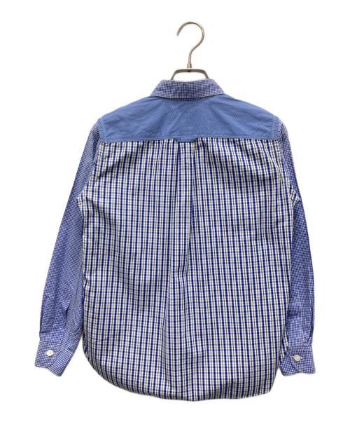 JUNYA WATANABE MAN PINK（ジュンヤワタナベマン ピンク）JUNYA WATANABE MAN PINK (ジュンヤワタナベマン ピンク) シャツ ブルー サイズ:Sの古着・服飾アイテム