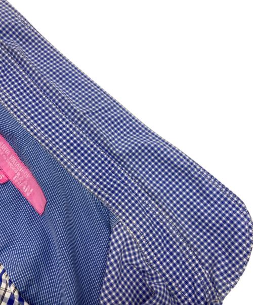 JUNYA WATANABE MAN PINK（ジュンヤワタナベマン ピンク）JUNYA WATANABE MAN PINK (ジュンヤワタナベマン ピンク) シャツ ブルー サイズ:Sの古着・服飾アイテム