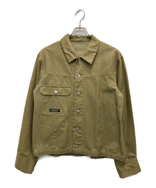 UNDERCOVER（アンダーカバー）UNDERCOVER (アンダーカバー) コーティングデニムカバーオール カーキ サイズ:不明（実寸参照）の古着・服飾アイテム